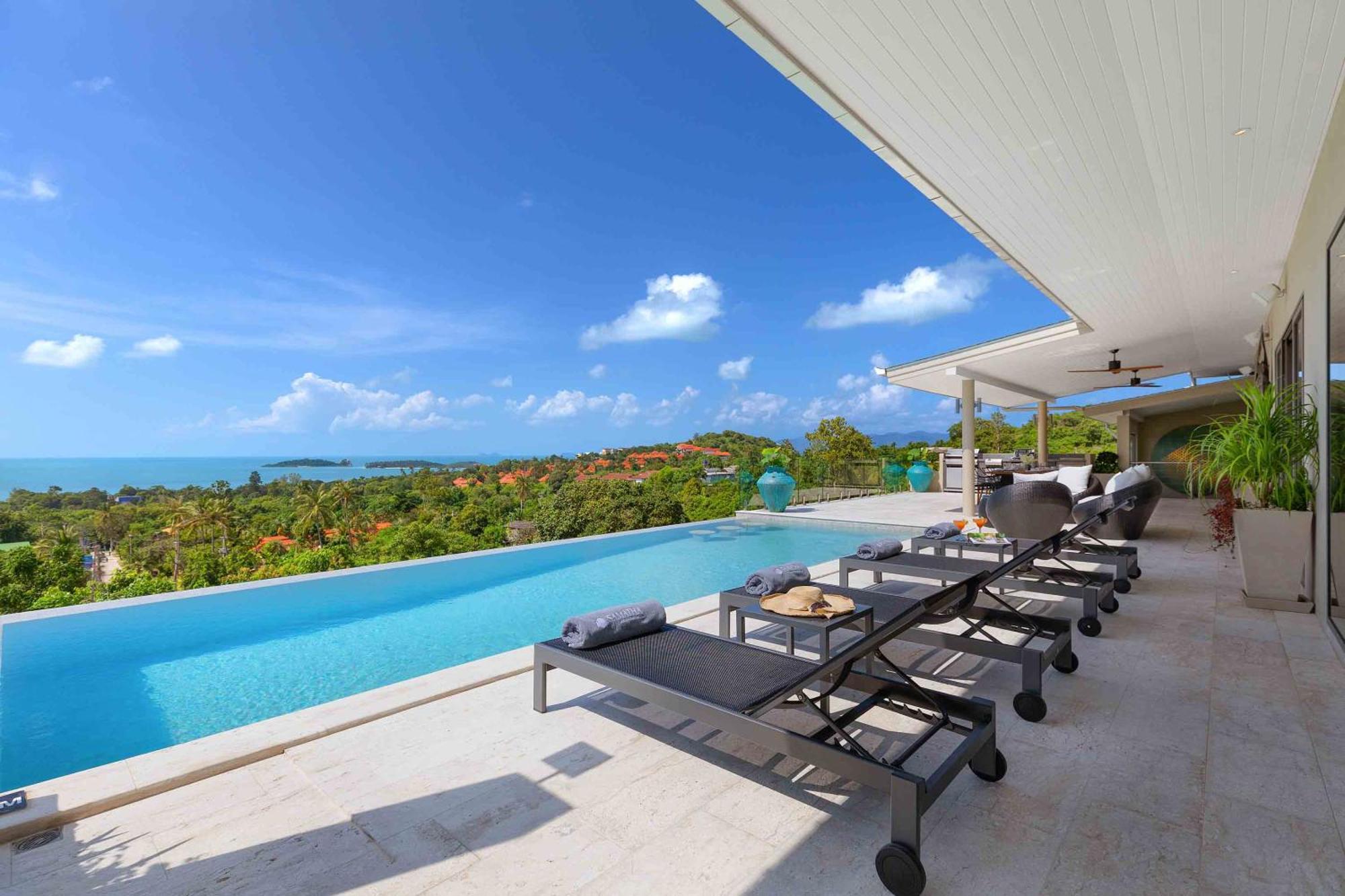 Sunset Estates - Samui Luxury Villas Choeng Mon Екстериор снимка