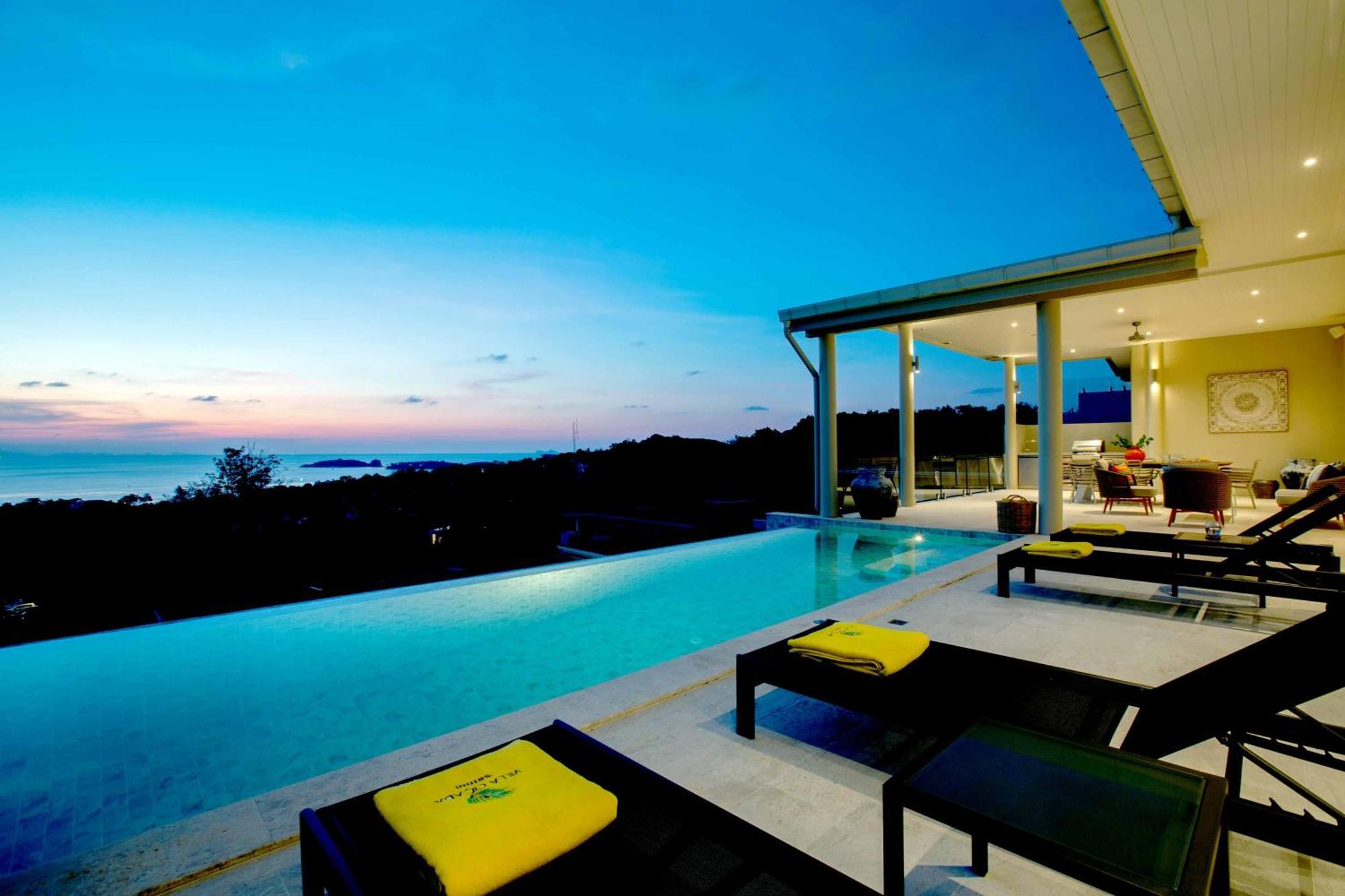 Sunset Estates - Samui Luxury Villas Choeng Mon Екстериор снимка