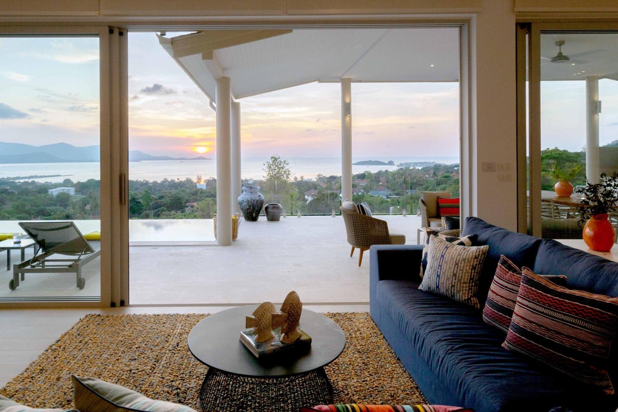 Sunset Estates - Samui Luxury Villas Choeng Mon Екстериор снимка