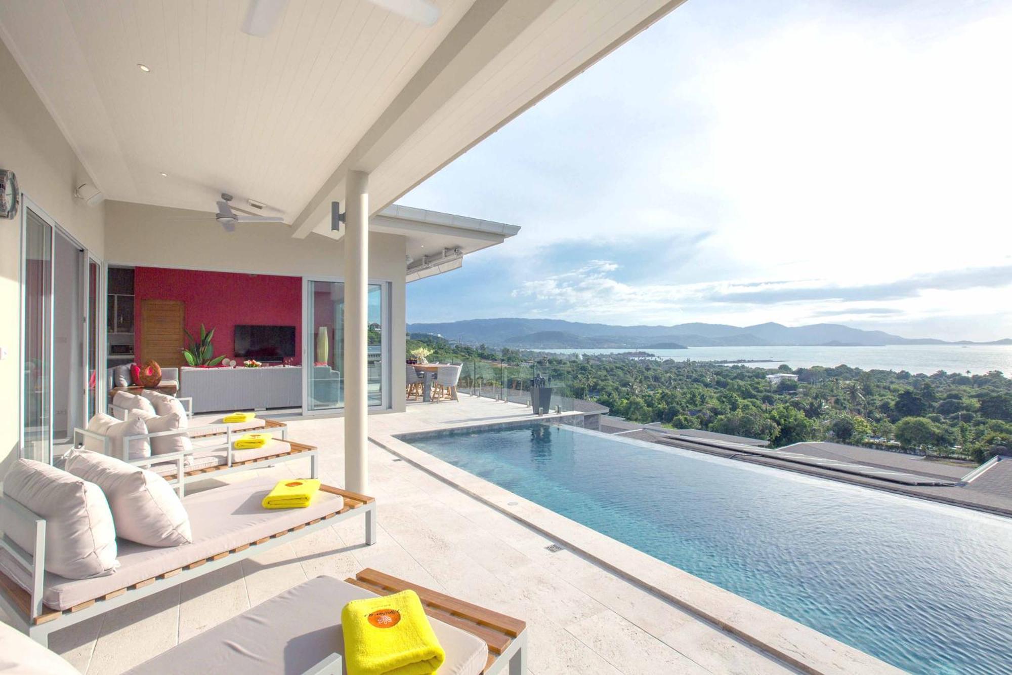 Sunset Estates - Samui Luxury Villas Choeng Mon Екстериор снимка