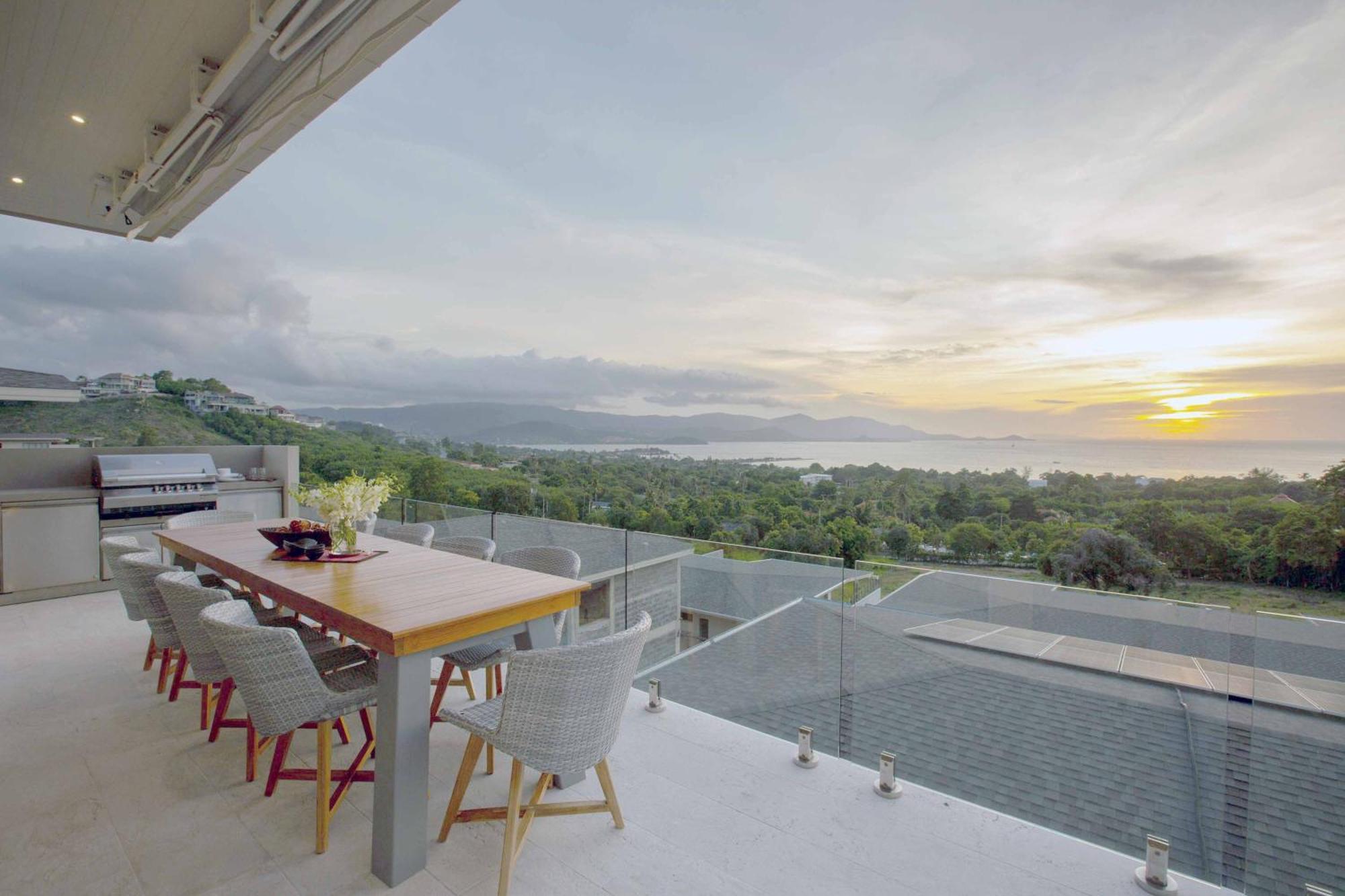Sunset Estates - Samui Luxury Villas Choeng Mon Екстериор снимка