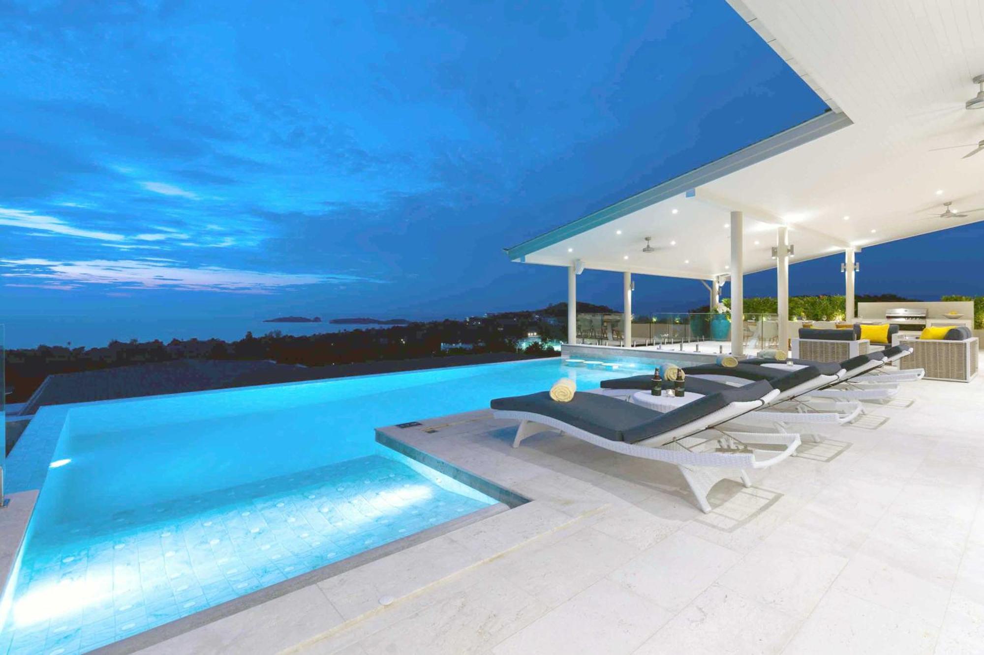 Sunset Estates - Samui Luxury Villas Choeng Mon Екстериор снимка