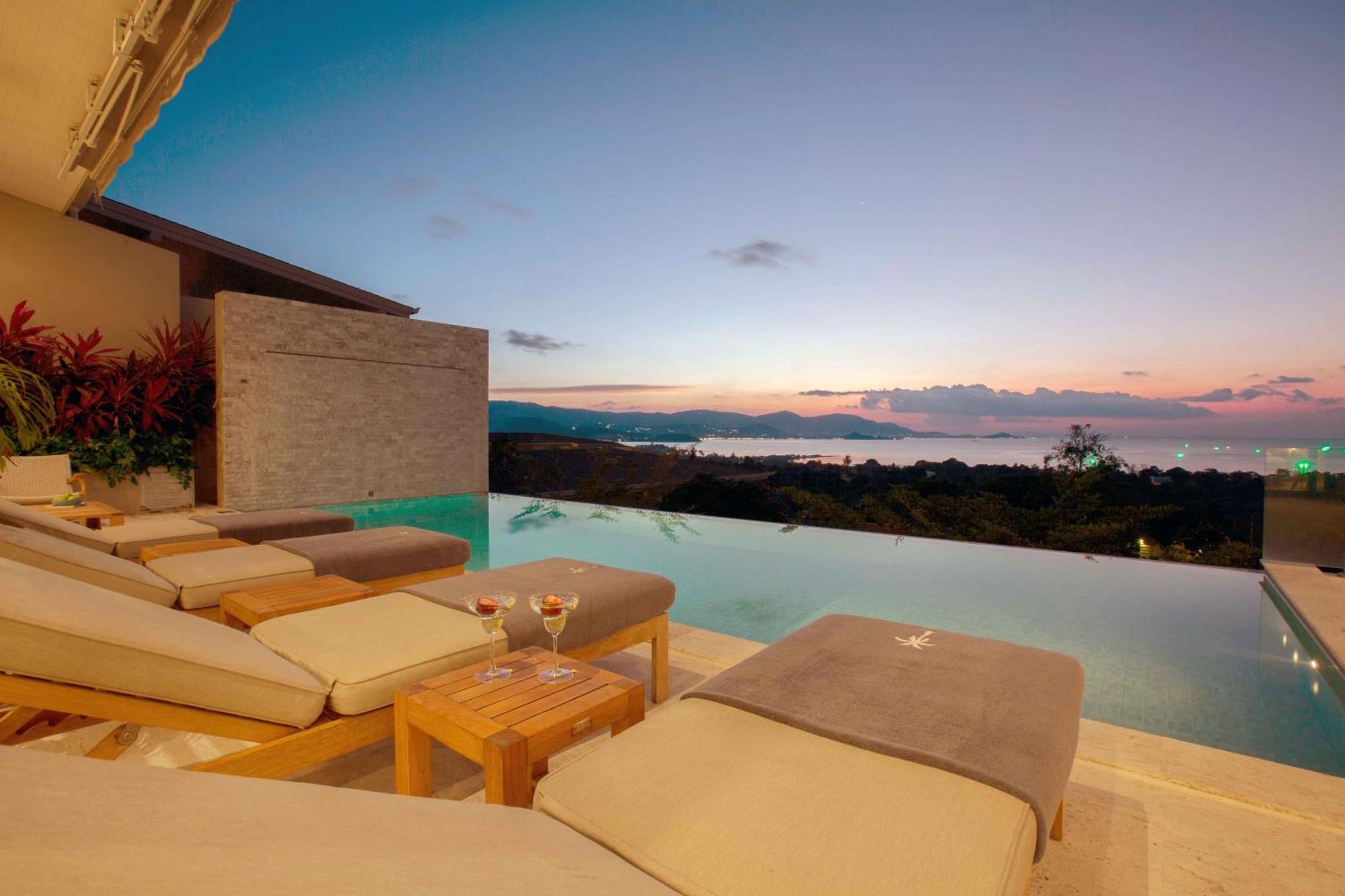 Sunset Estates - Samui Luxury Villas Choeng Mon Екстериор снимка