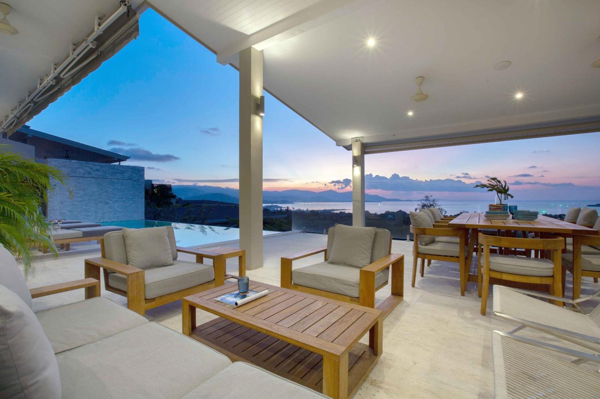 Sunset Estates - Samui Luxury Villas Choeng Mon Екстериор снимка