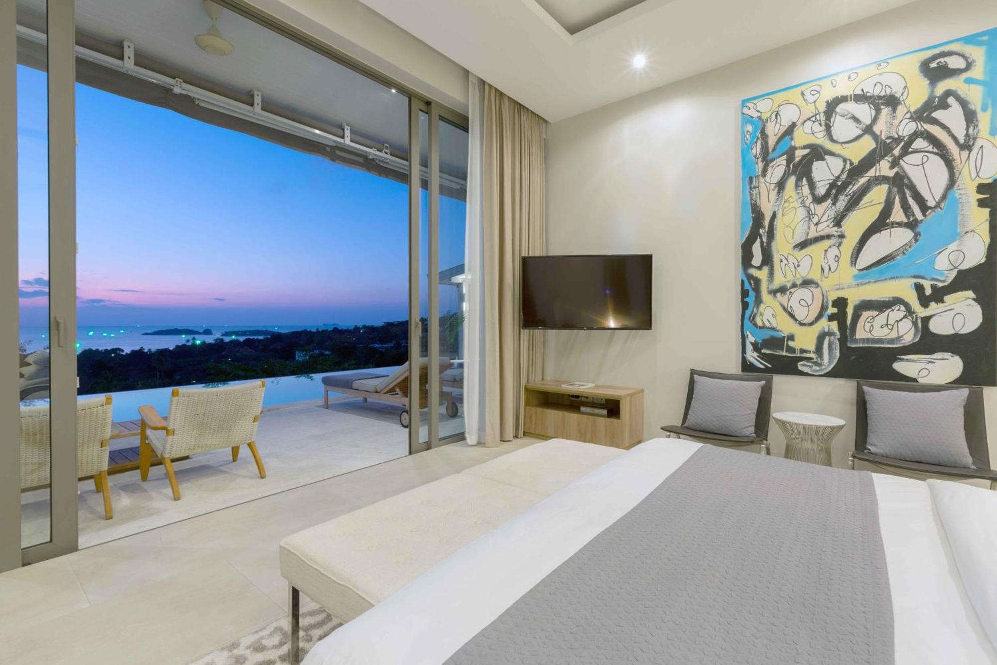 Sunset Estates - Samui Luxury Villas Choeng Mon Екстериор снимка